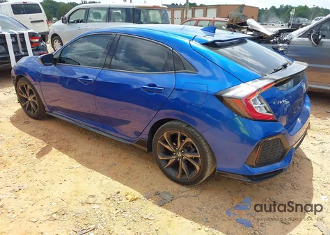 2017 Honda Civic Sport из США, поврежденный, VIN SHHFK7H42HU218697